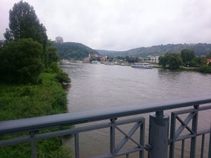 Die Donau ist ab Kellermeister schiffbar 