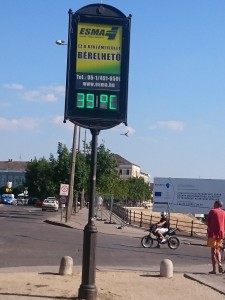 Ja, es ist heiß